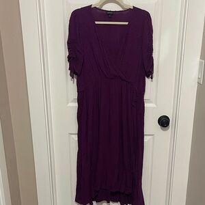 Torrid Deep Purple Midi Dress